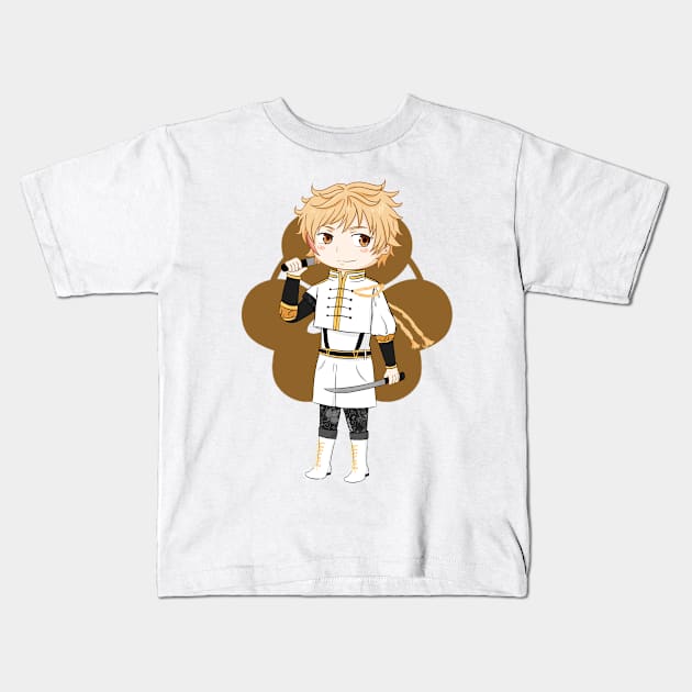 Chibi!Monoyoshi Sadamune Kids T-Shirt by Nayuki911